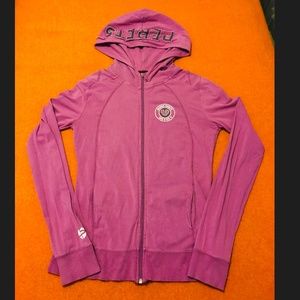 Vintage Joshua Perets One 9 six 4 zip up purple hoodie EUC